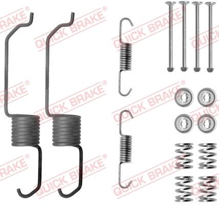 OJD Quick Brake 105-0825 - Комплектующие, барабанный тормозной механизм parts5.com