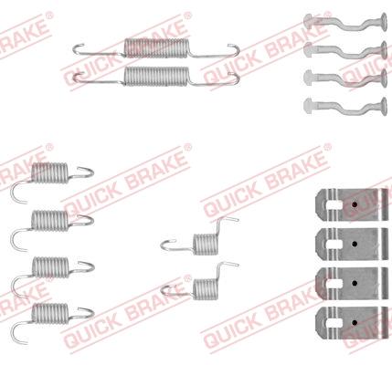 OJD Quick Brake 1050876 - Комплектующие, стояночная тормозная система parts5.com