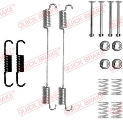 OJD Quick Brake 1050796 - Комплектующие, барабанный тормозной механизм parts5.com