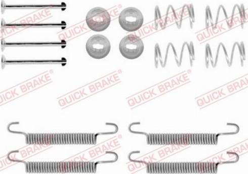 OJD Quick Brake 1050791 - Комплектующие, стояночная тормозная система parts5.com