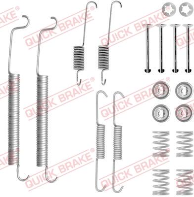 OJD Quick Brake 1050756 - Комплектующие, барабанный тормозной механизм parts5.com