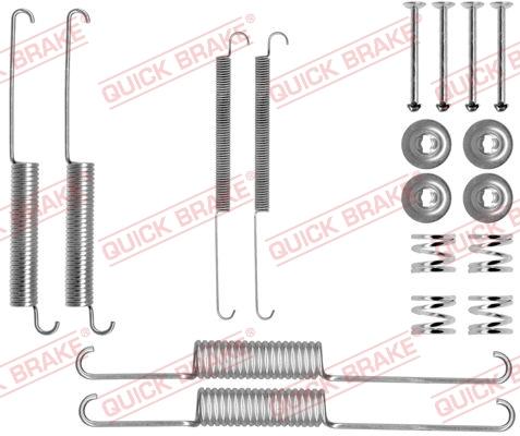 OJD Quick Brake 1050758 - Accessory Kit, brake shoes parts5.com