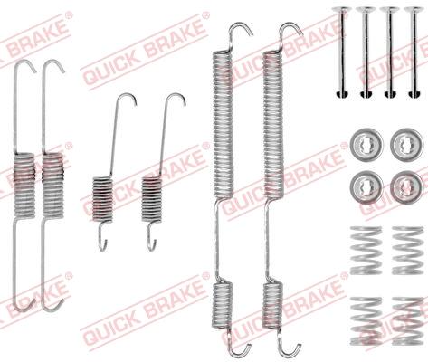 OJD Quick Brake 1050753 - Комплектующие, барабанный тормозной механизм parts5.com