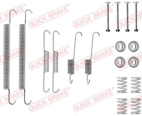 OJD Quick Brake 1050757 - Комплектующие, барабанный тормозной механизм parts5.com