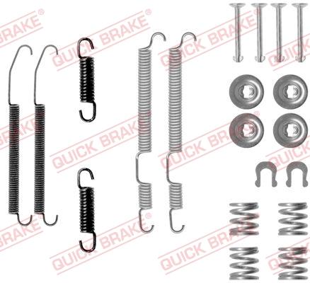 OJD Quick Brake 1050760 - Комплектующие, барабанный тормозной механизм parts5.com