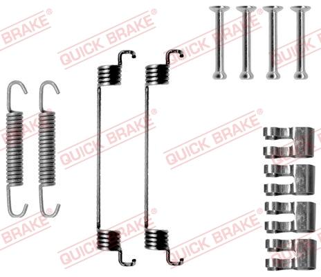 OJD Quick Brake 1050783 - Комплектующие, барабанный тормозной механизм parts5.com