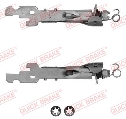 OJD Quick Brake 101 53 003 - Тормозные колодки, дисковые, комплект parts5.com