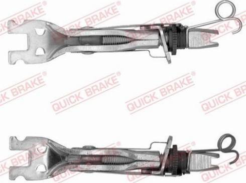 OJD Quick Brake 101 53 002 - Тормозные колодки, дисковые, комплект parts5.com