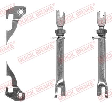 OJD Quick Brake 10753002 - Комплект тормозных колодок, барабанные parts5.com