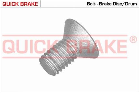 OJD Quick Brake 11669 - Болт, корпус скобы тормоза parts5.com