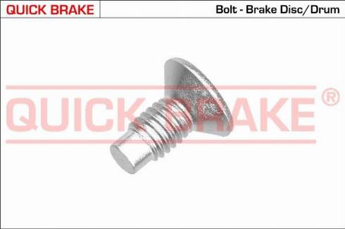 OJD Quick Brake 11663 - Болт, корпус скобы тормоза parts5.com