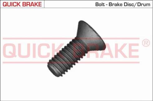 OJD Quick Brake 11676 - Болт, корпус скобы тормоза parts5.com