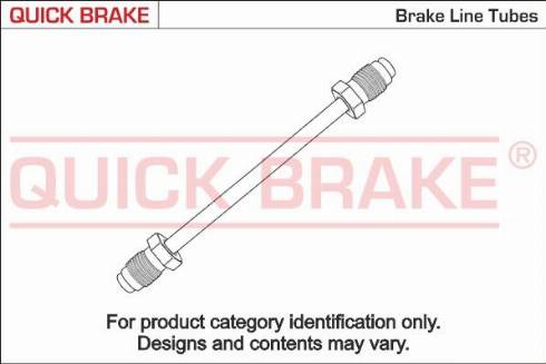 OJD Quick Brake CN-0100A-A - Трубопровод тормозного привода parts5.com