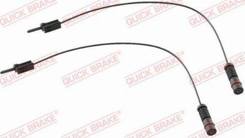 OJD Quick Brake WS 0116 A - Сигнализатор, износ тормозных колодок parts5.com