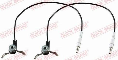 OJD Quick Brake WS 0186 A - Сигнализатор, износ тормозных колодок parts5.com