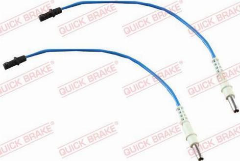 OJD Quick Brake WS0206A - Сигнализатор, износ тормозных колодок parts5.com