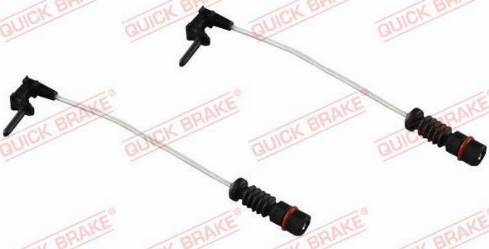 OJD Quick Brake WS 0212 A - Сигнализатор, износ тормозных колодок parts5.com