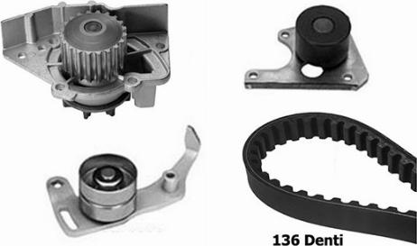 OMB KMB5501C - Water Pump & Timing Belt Set parts5.com