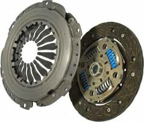 Opel 16 06 205 - Комплект сцепления parts5.com