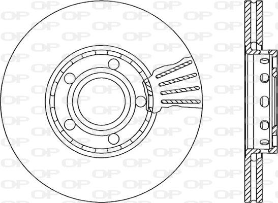 Remsa 61227.10 - Тормозной диск parts5.com