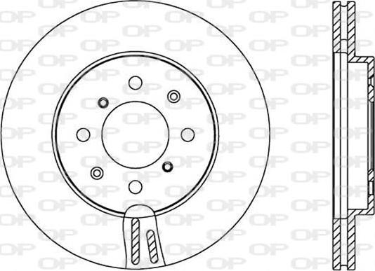 Jurid 562754JC - Тормозной диск parts5.com