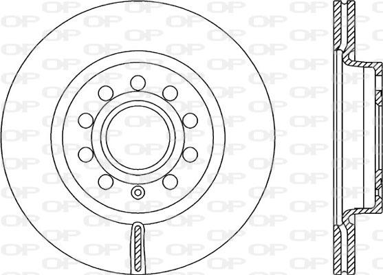 Ferodo DDF1223C - Тормозной диск parts5.com