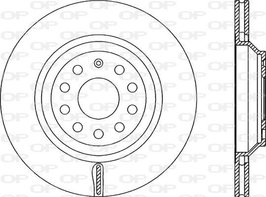 TRW DF4754 - Тормозной диск parts5.com