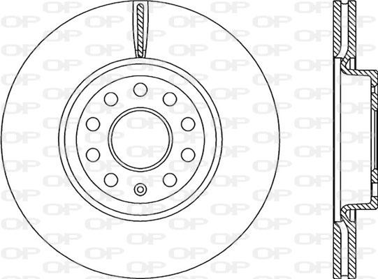 Skoda 5Q0 615 601 B - Тормозной диск parts5.com