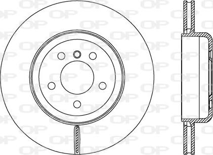 Kamoka 103248 - Тормозной диск parts5.com