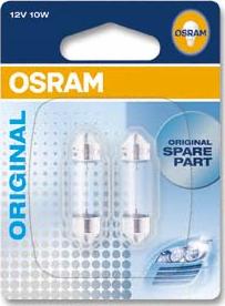 Osram 6411-02B - Лампа накаливания, освещение салона parts5.com