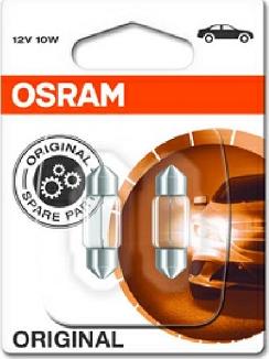 Osram 6438-02B - Лампа накаливания, освещение салона parts5.com