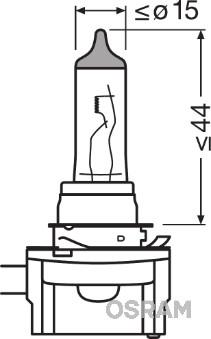 Osram 64242 - Лампа накаливания, фара дальнего света parts5.com