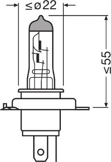 Osram 64193CBN-HCB - Лампа накаливания, фара дальнего света parts5.com