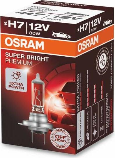 Osram 62261SBP - Лампа накаливания, фара дальнего света parts5.com