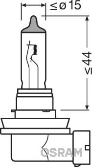 Osram 62211CBB-HCB - Лампа накаливания, фара дальнего света parts5.com