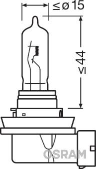 Osram 64213 - Лампа накаливания, фара дальнего света parts5.com