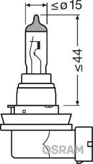 Osram 64212 - Лампа накаливания, фара дальнего света parts5.com