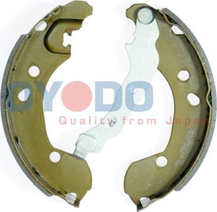 Oyodo 25H1057-OYO - Комплект тормозных колодок, барабанные parts5.com