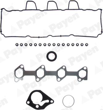 Payen CH7590 - Комплект прокладок, головка цилиндра parts5.com