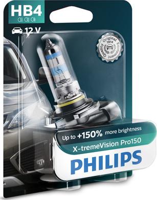 PHILIPS 9006XVPB1 - Лампа накаливания, фара дальнего света parts5.com