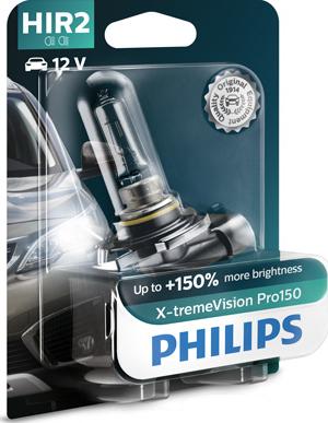 PHILIPS 9012XVPB1 - Лампа накаливания, фара дальнего света parts5.com