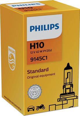 PHILIPS 9145C1 - Лампа накаливания, противотуманная фара parts5.com