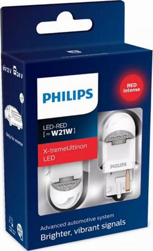 PHILIPS 11065XURX2 - Лампа накаливания, фара дневного освещения parts5.com