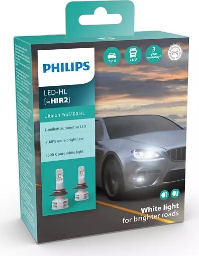 PHILIPS 11012U5100X2 - Bulb, headlight parts5.com
