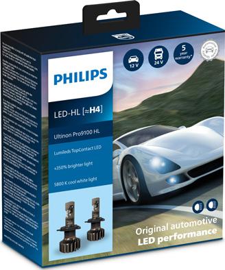 PHILIPS 11342U91X2 - Лампа накаливания, фара дальнего света parts5.com