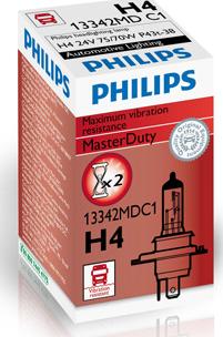 PHILIPS 13342MDC1 - Лампа накаливания, фара дальнего света parts5.com