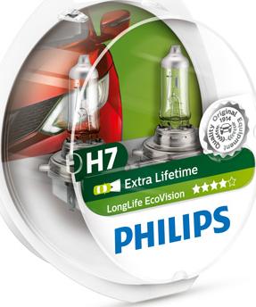 PHILIPS 12972LLECOS2 - Лампа накаливания, фара дальнего света parts5.com