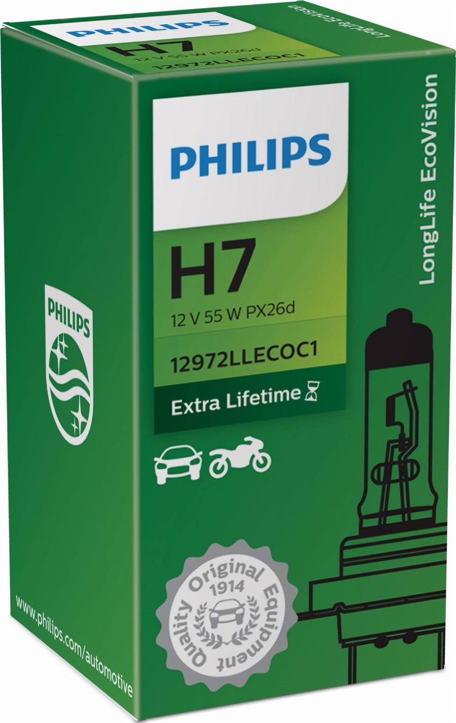 PHILIPS 12972LLECO - Лампа накаливания parts5.com