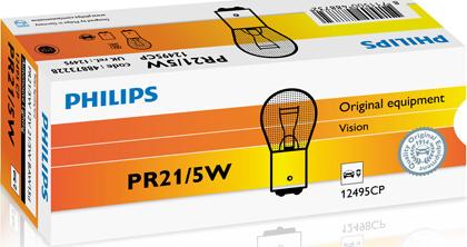 PHILIPS 12495CP - Лампа накаливания, фонарь сигнала тормоза / задний габаритный parts5.com