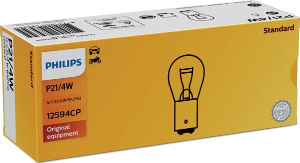 PHILIPS 12594CP - Лампа накаливания, фонарь сигнала тормоза / задний габаритный parts5.com